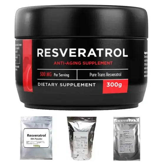 Polygonum Cuspidatum 98% Resveratrol Natural Powder Description