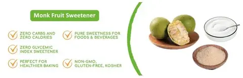 Bulk Monk Fruit Extract Powder Product Description Bulk Monk Fruit Extract Powder Product Description